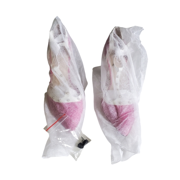 NEW IN BOX Boston Design Studios Women's Heels Studded Pumps Size 8.5 - Picture 6 of 15